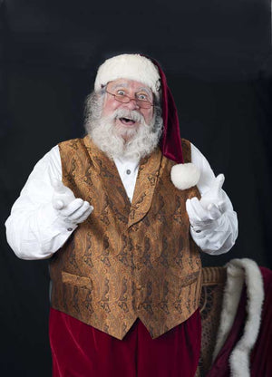 A Happy Santa Brings Joy to All