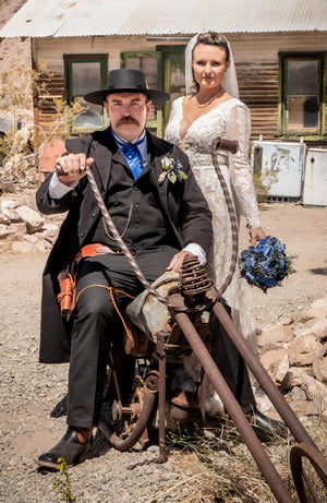 Riding A Metal Horse