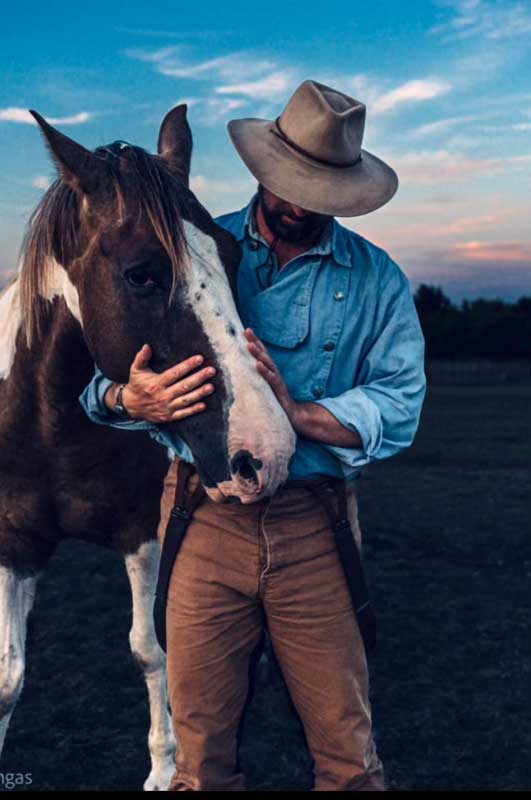 A Man and his Horse