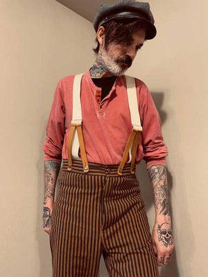 Suspender-Clad Songsmith