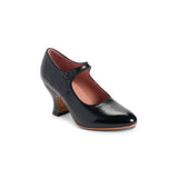 Anna May 1920s Mary Jane High Heels - Black