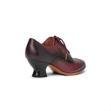 Londoner Edwardian Oxfords (Cherry)