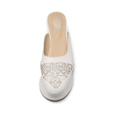 Isabella Venetian Chopines (Ivory)