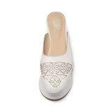 Isabella Venetian Chopines (Ivory)