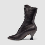 Edith Edwardian Boots (Black)