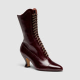 Edith Edwardian Boots (Cordovan)