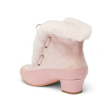 Alpen Retro Winter Booties - Candy Pink/Ivory