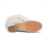 Alpen Retro Winter Booties - Sky Blue/Ivory