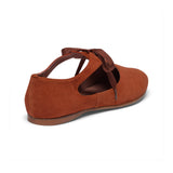 Artemisia Pre-Raphaelite Shoes (Rust Suede)