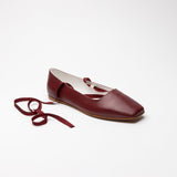 Bronte Slippers (Black Cherry)