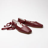Bronte Slippers (Black Cherry)