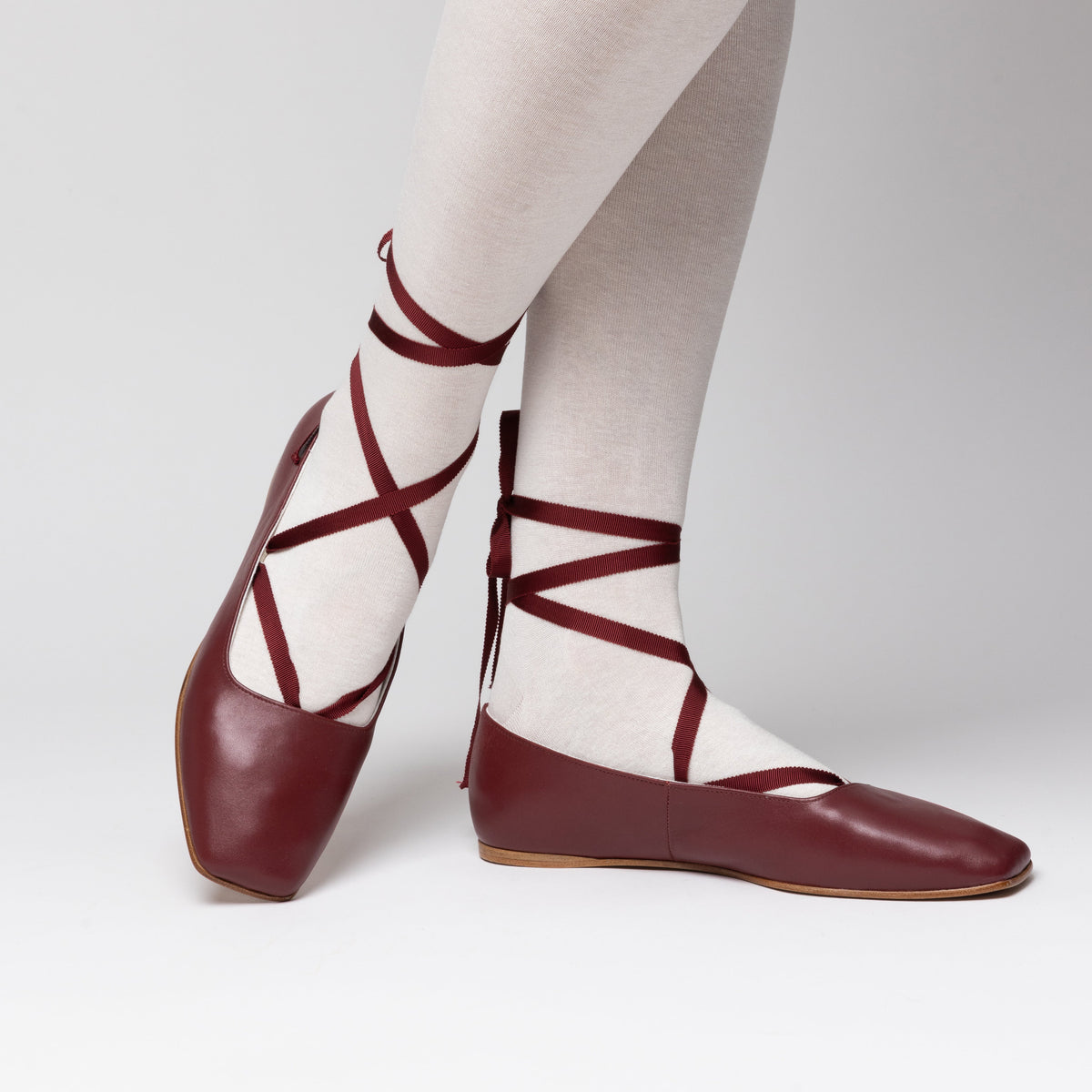 Bronte Slippers (Black Cherry)