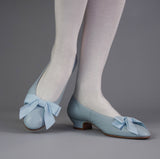 Waltz Edwardian Slipper - Pale Blue