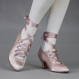 Foxtrot Edwardian Pump (Champagne)