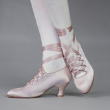 Foxtrot Edwardian Pump (Champagne)