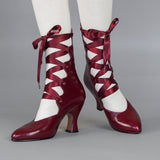 Tango Edwardian Boot (Black Cherry)