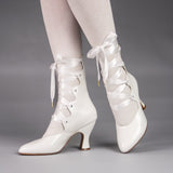 Tango Edwardian Boot (Soft White)