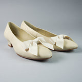 Waltz Edwardian Slipper - Cream