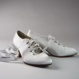 Foxtrot Edwardian Pump (Soft White)