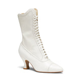 Edith Edwardian Boots (Cream)