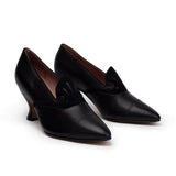 Elsie Edwardian Pumps (Black)