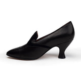 Elsie Edwardian Pumps (Black)