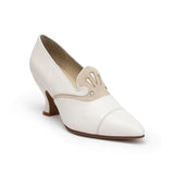 Elsie Edwardian Pumps (Ivory/Cream)