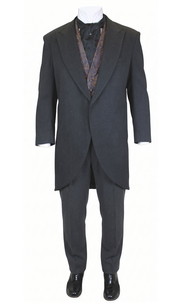 Callahan Two-Piece Traditional Morning Suit - Charcoal
