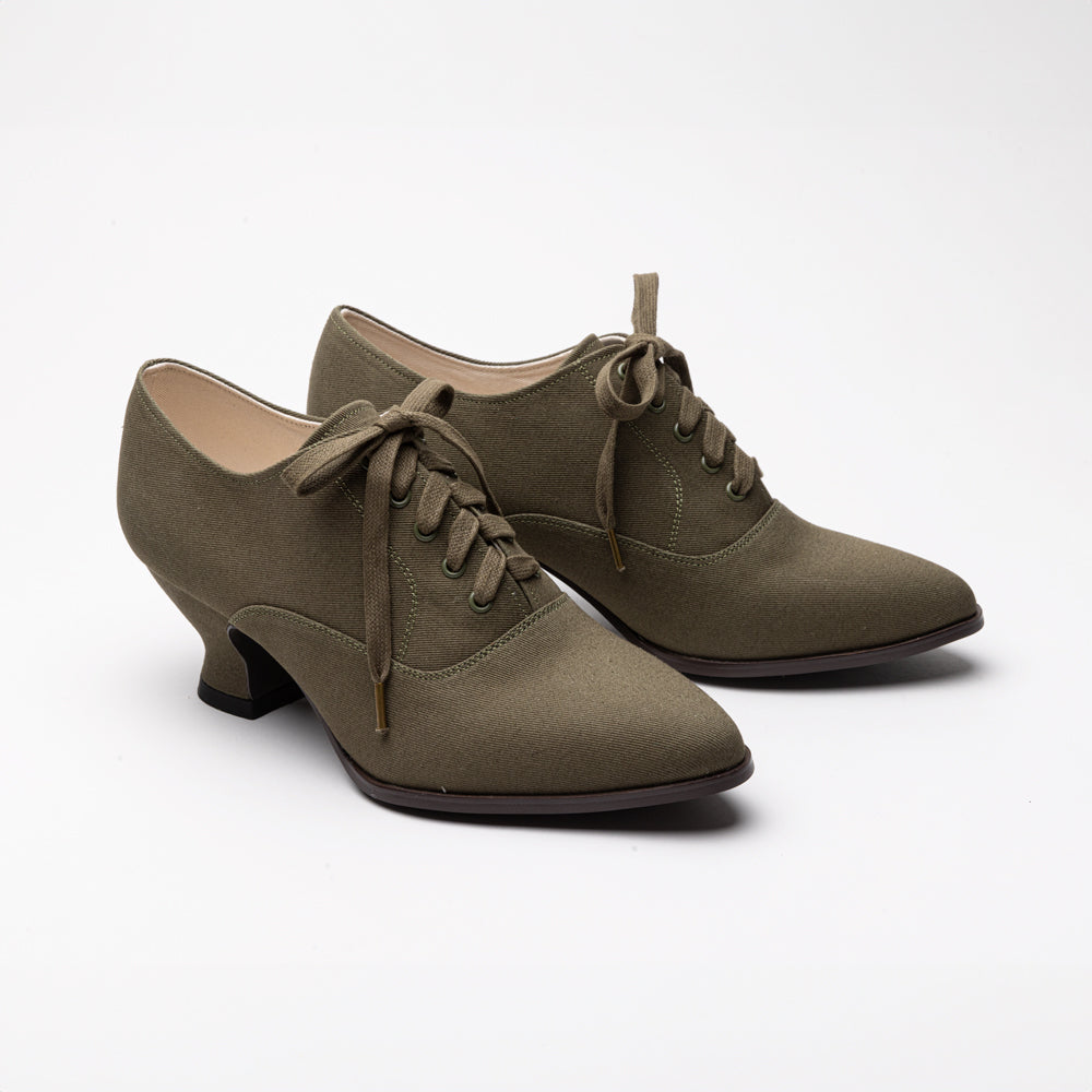Kedwardian Sporting Oxfords - Moss Green