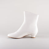Renoir Victorian Button Boots (Soft Ivory)