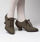 Kedwardian Sporting Oxfords - Moss Green