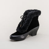 Alpen Retro Winter Booties - Black