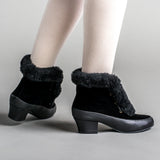 Alpen Retro Winter Booties - Black