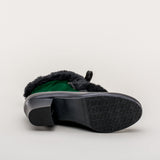 Alpen Retro Winter Booties - Emerald/Black