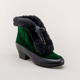 Alpen Retro Winter Booties - Emerald/Black