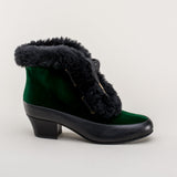 Alpen Retro Winter Booties - Emerald/Black