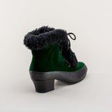 Alpen Retro Winter Booties - Emerald/Black