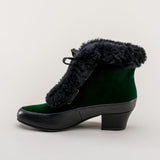 Alpen Retro Winter Booties - Emerald/Black