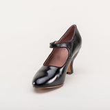 Anna May 1920s Mary Jane High Heels - Black