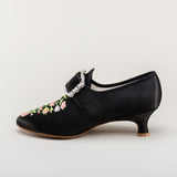 Primrose 18th Century Shoes (Black)