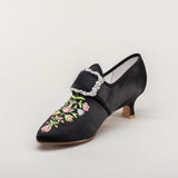 Primrose 18th Century Shoes (Black)