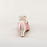 Primrose 18th Century Shoes (Pink/Ivory)