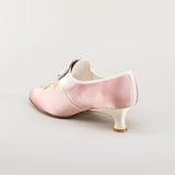 Primrose 18th Century Shoes (Pink/Ivory)