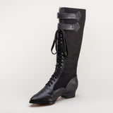 Cambridge Edwardian Bicycle Boots (Black/Black)