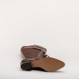 Cambridge Edwardian Bicycle Boots (Brown/Brown)