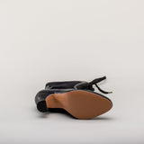 Camille Edwardian Boots (Black/Black)
