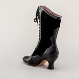Camille Edwardian Boots (Black/Black)
