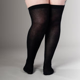 Classic Silk Stockings (Black)
