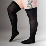 Classic Silk Stockings (Black)