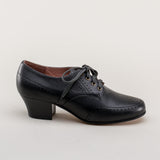 Claire 1940s Oxfords (Black)